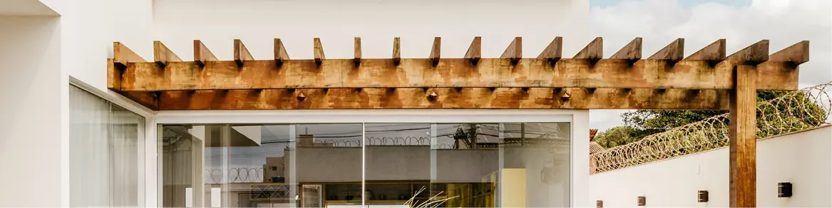 Muurpergola's