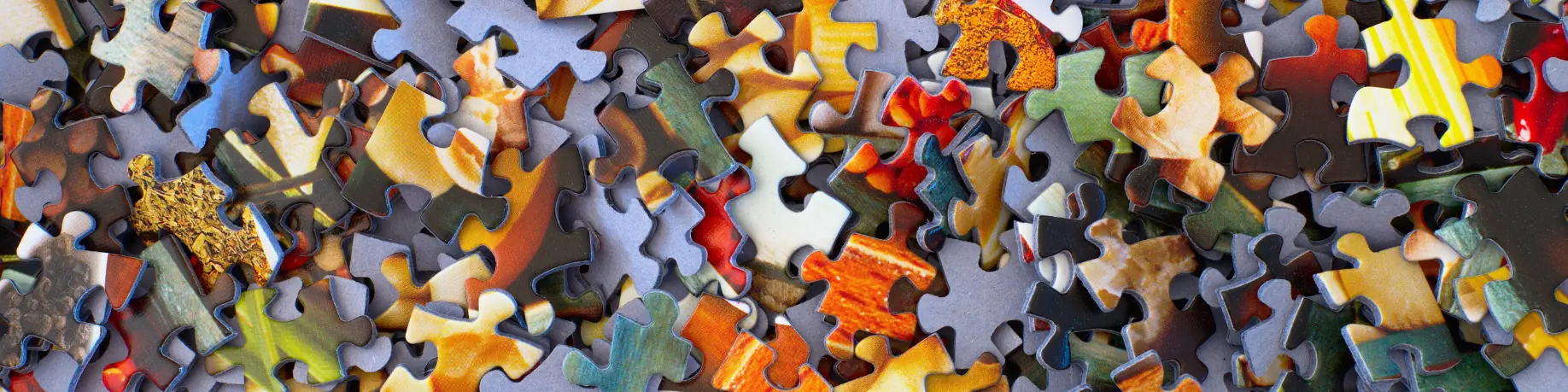 Papieren huisjes & puzzels
