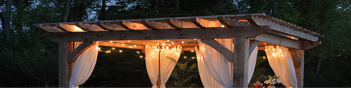 Stand alone pergola's