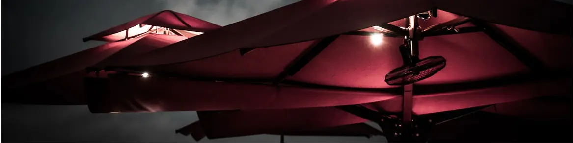 Parasolverlichting & -decoratie